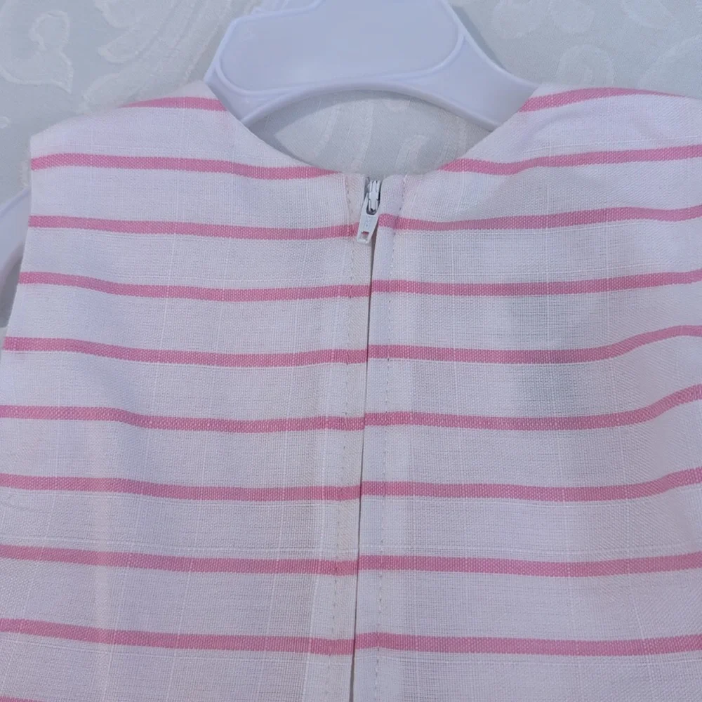 Iris & Ivy Stripe Sleeveless Dress & Cardigan Sweater Set. 24 months. - Picture 8 of 11